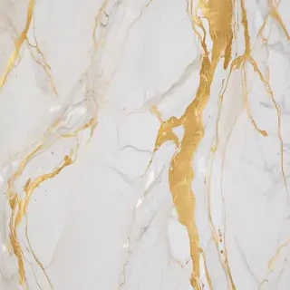 white and gold marble background