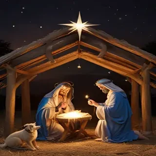 free nativity scene background images
