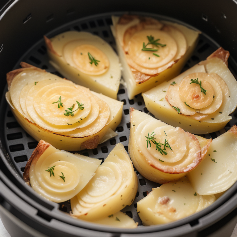 scalloped potatoes in air fryer