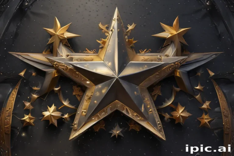 3d star wallpaper
