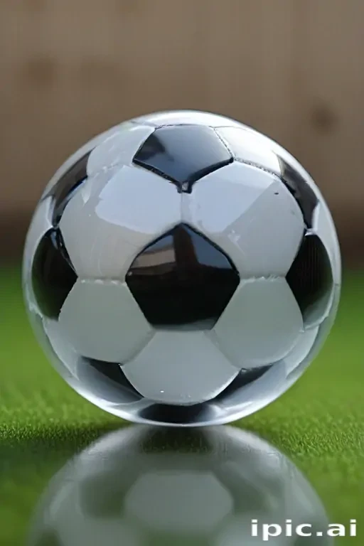 transparent soccer ball