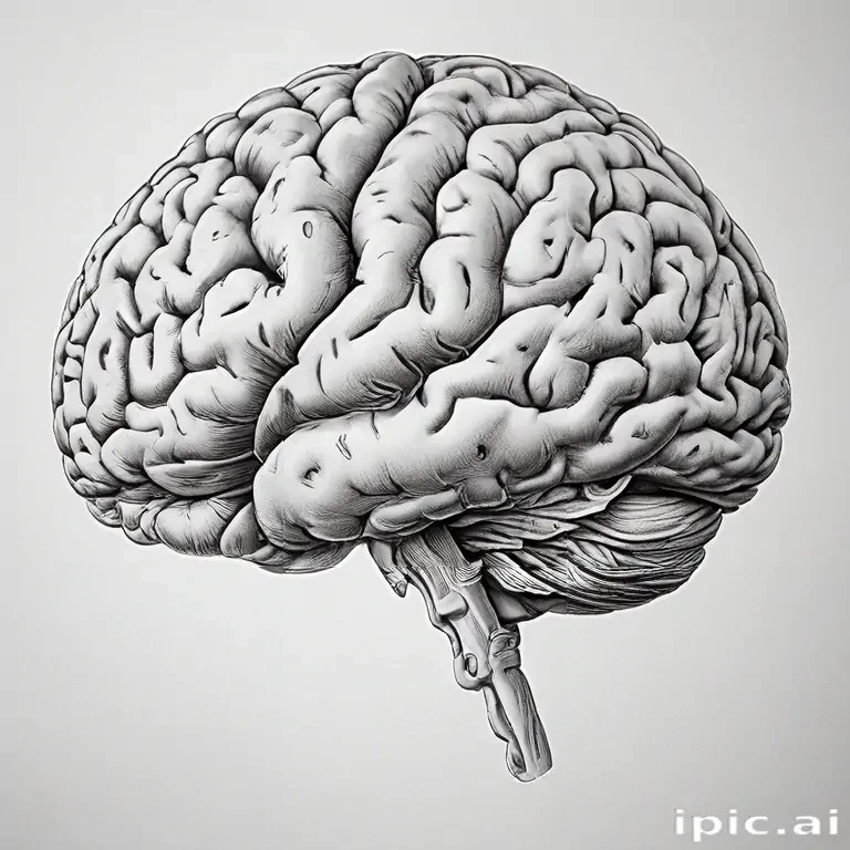 brain pictures drawing