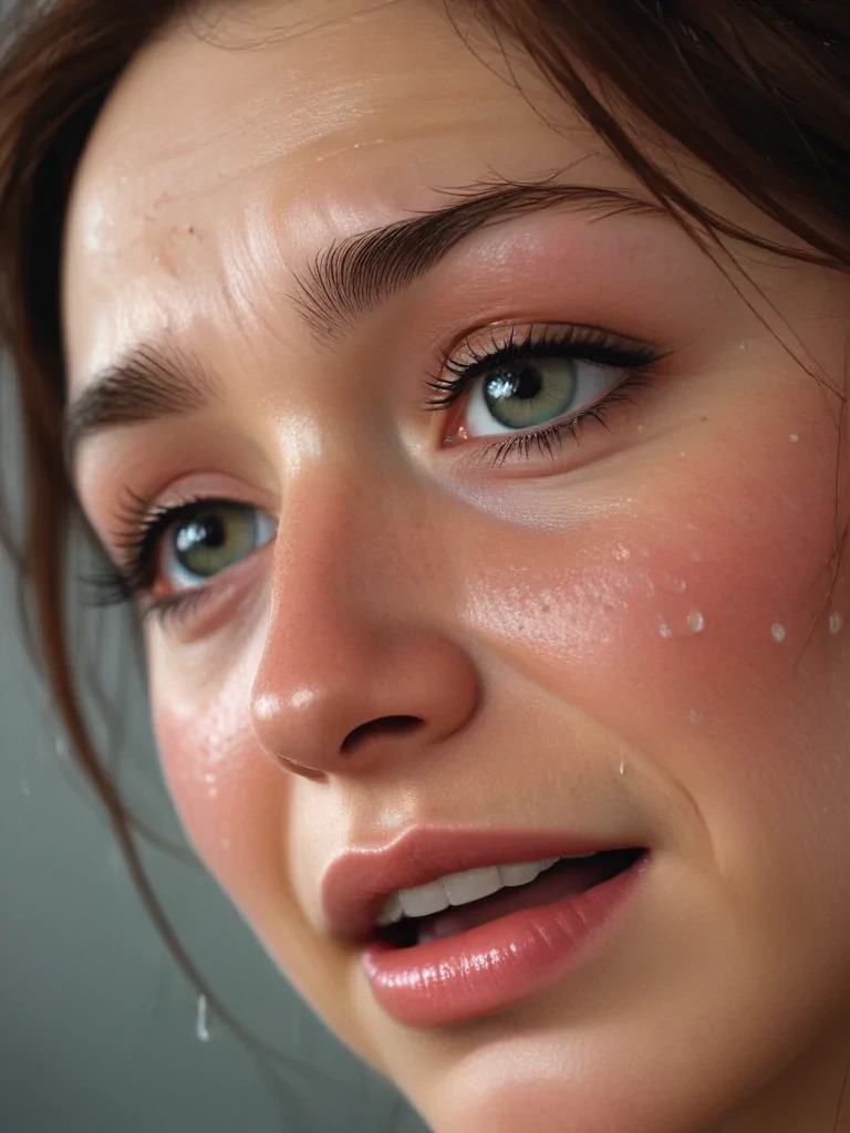 picture of someone crying
