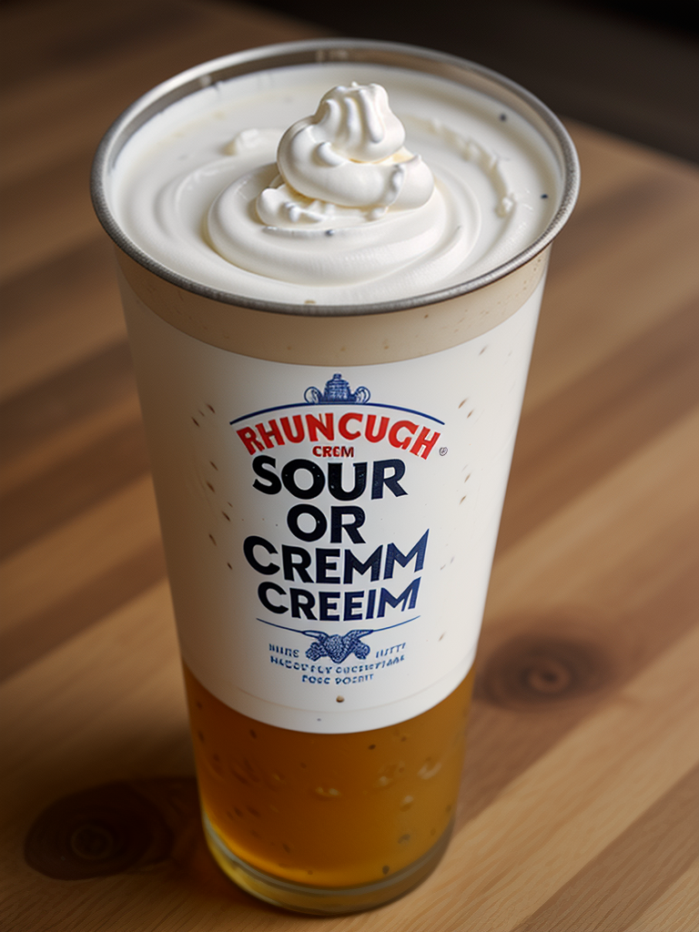how much is a pint of sour cream