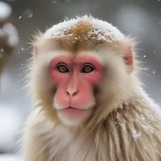 snow monkey