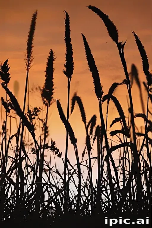grass silhouette