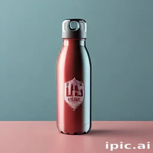 water bottle mockup