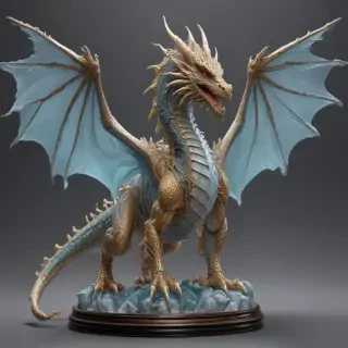transparent dragon