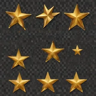 gold stars png
