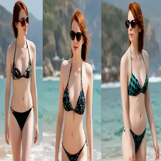 Emma Stone in bikini