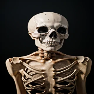 skeleton head photo