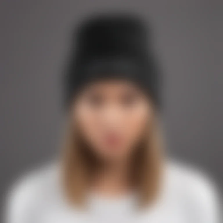 beanie mockup png