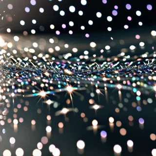 transparent sparkle