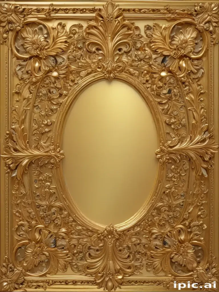 golden border