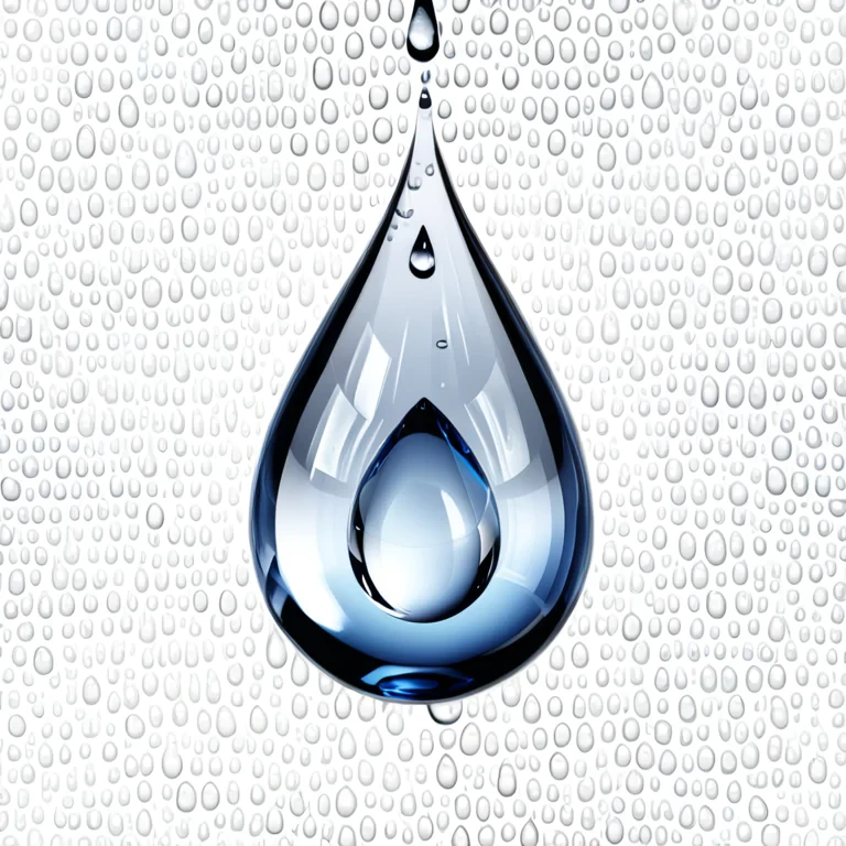 water drop transparent
