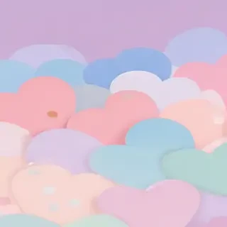 pastel heart background