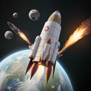 rocket png emoji