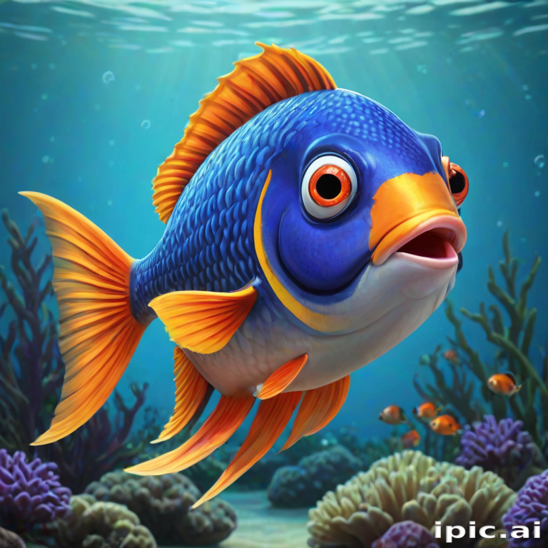 fish cartoon png