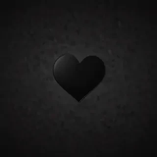 black heart background
