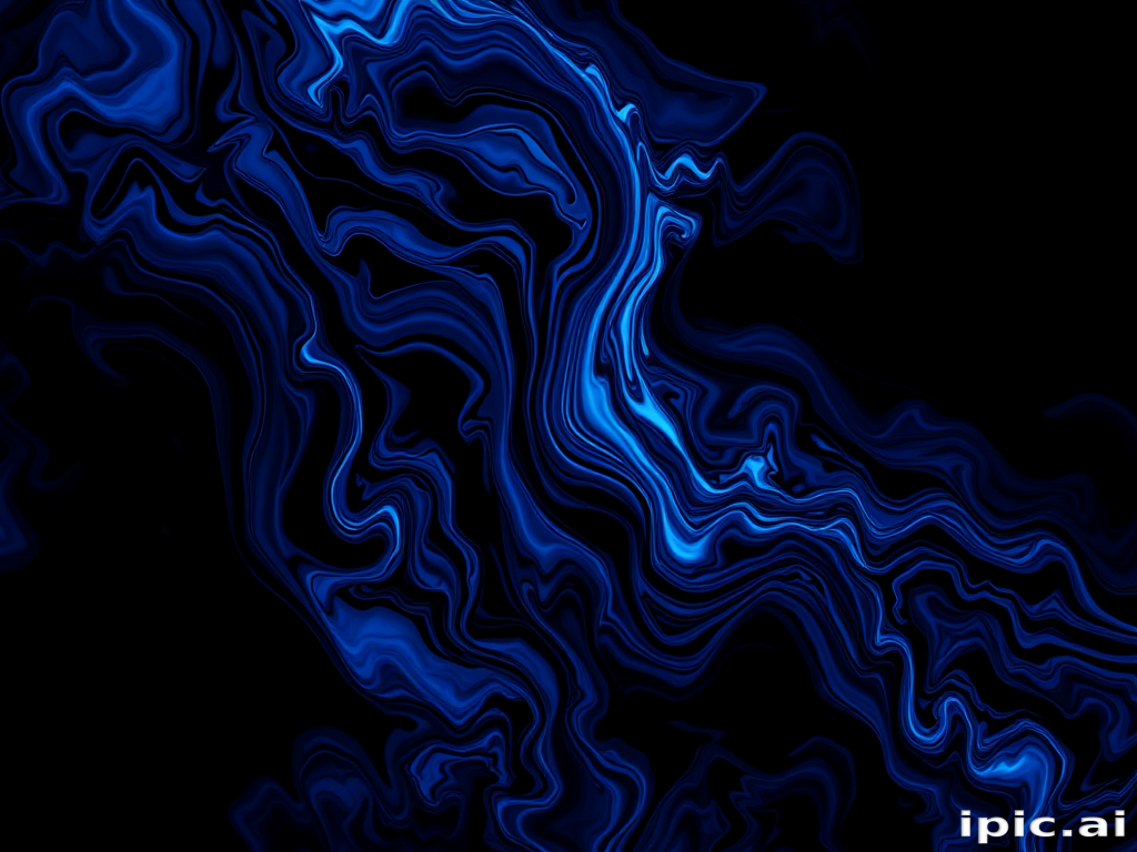 blue and black wallpaper