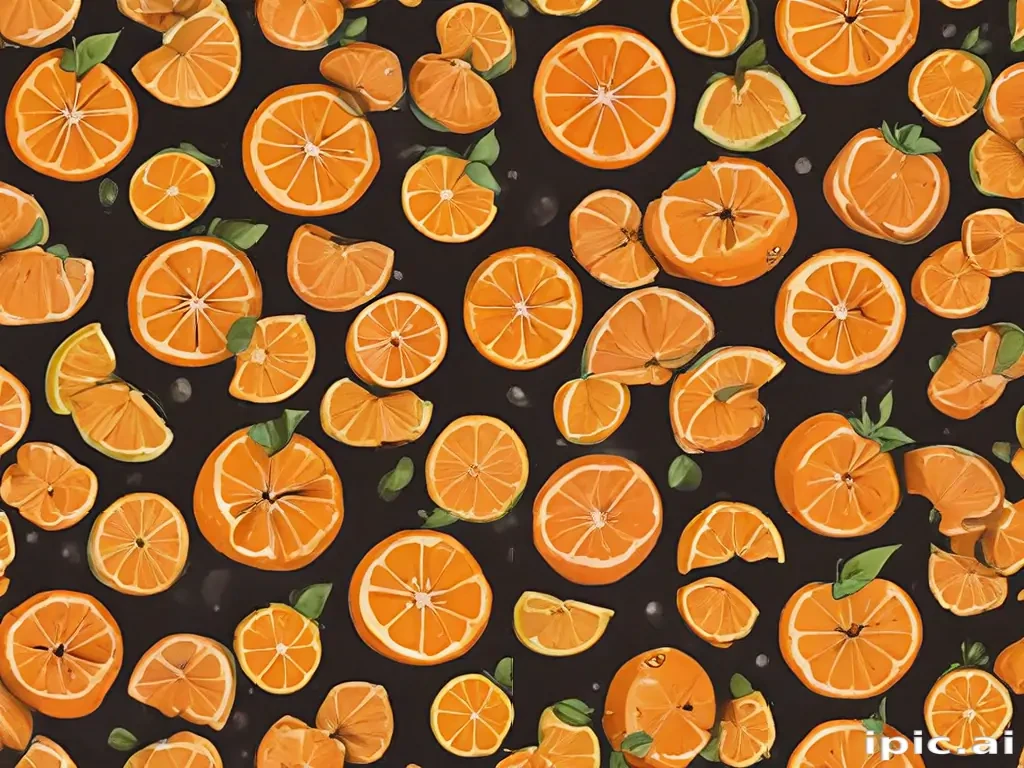 cute orange wallpaper