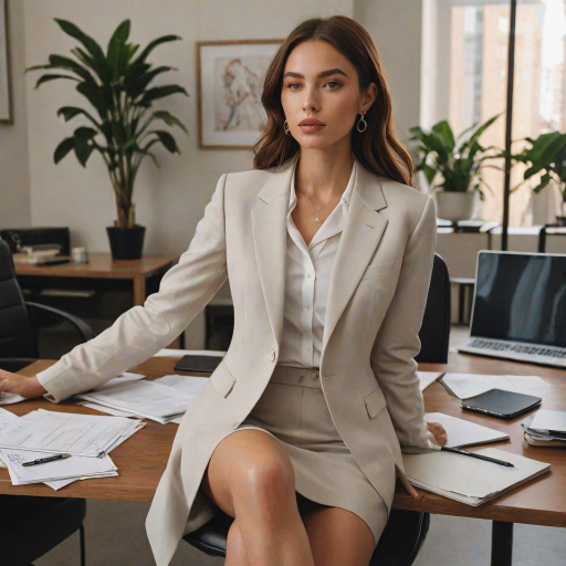 business woman aesthetic