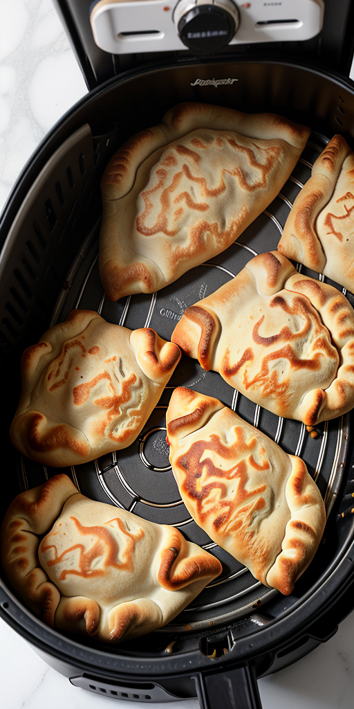 reheating calzone in air fryer