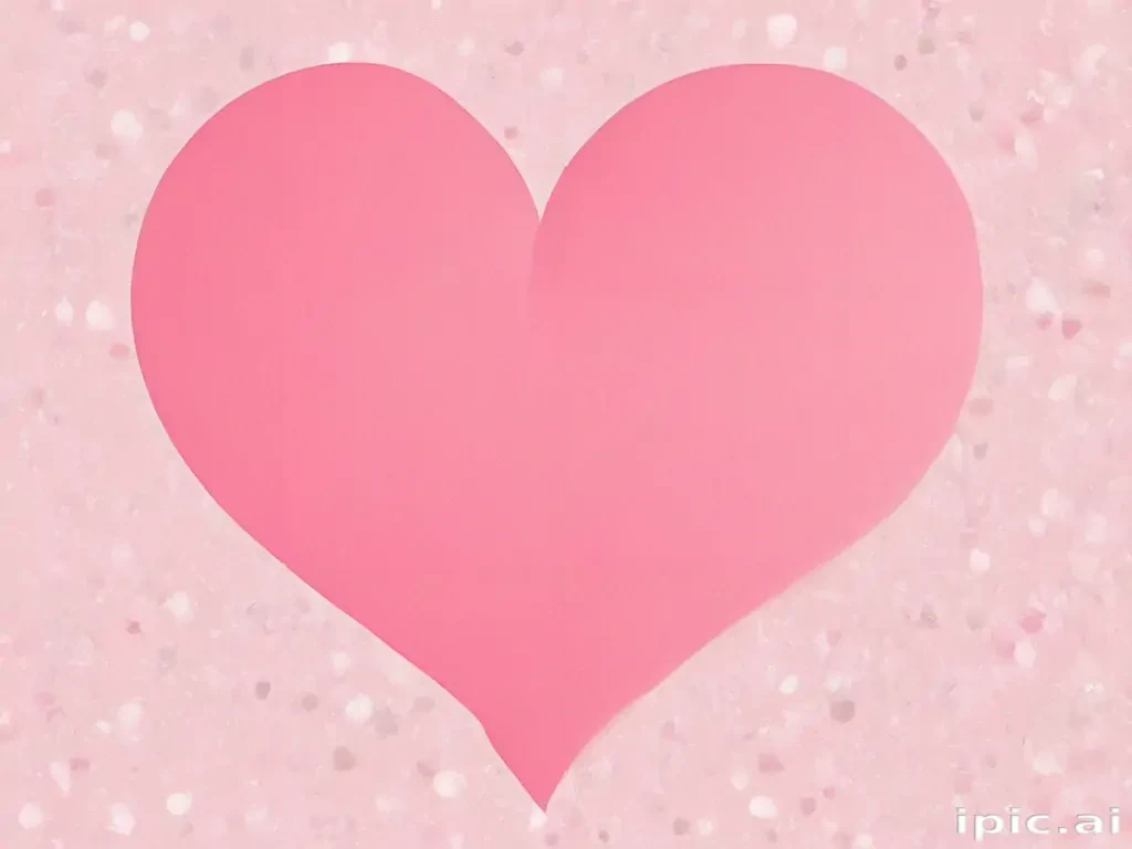 pink heart clipart