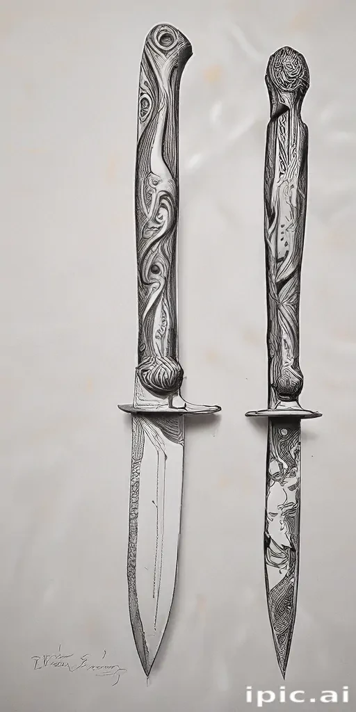 knife drawings