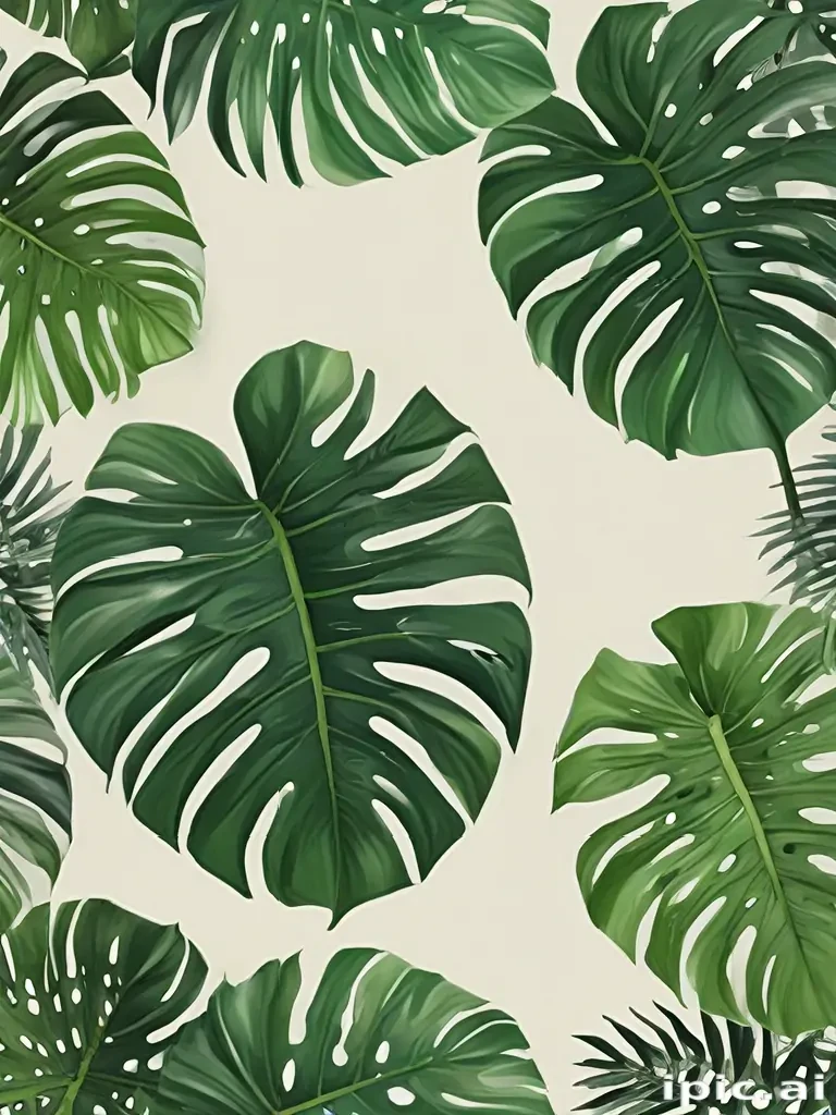 monstera background