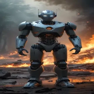 background for robot