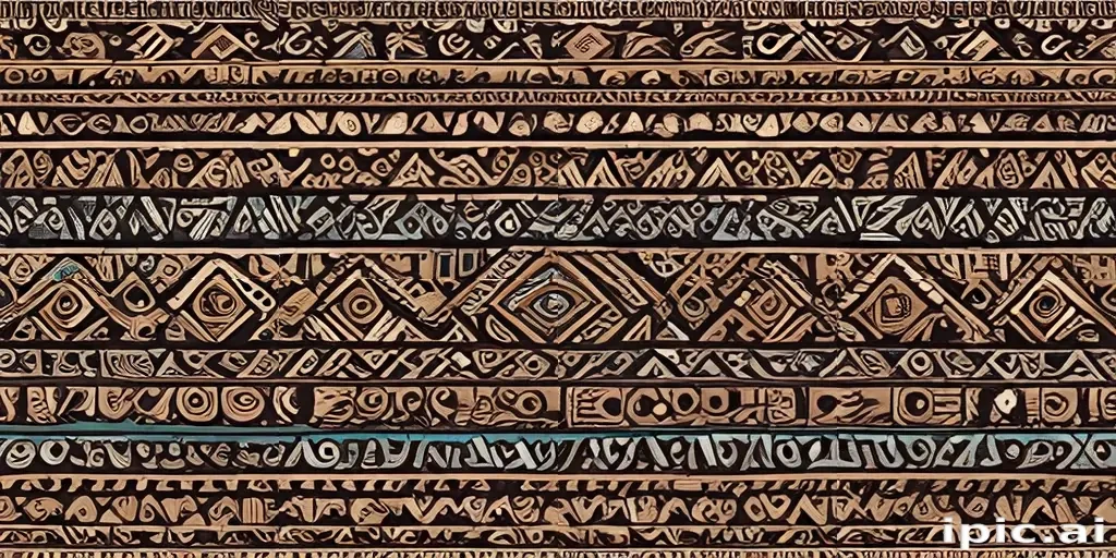 aztec pattern png