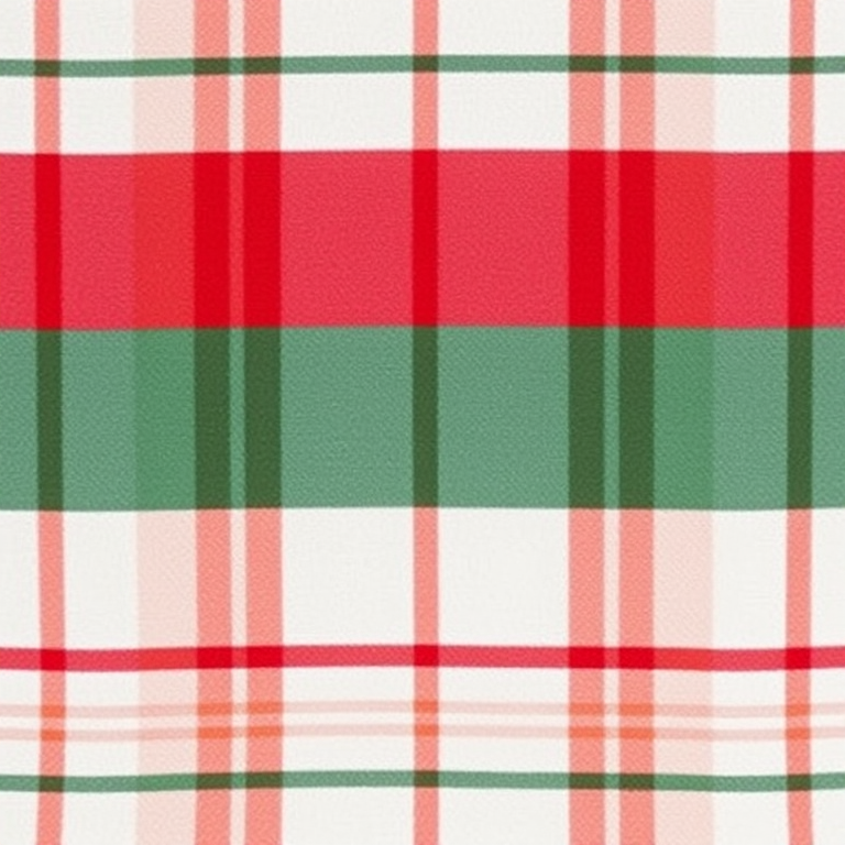 high-resolution image of a fabric pattern with alternating red, green, and white squares, captured with a DSLR camera, aperture f/8, ISO 100, 50mm lens, top-down view, natural lighting