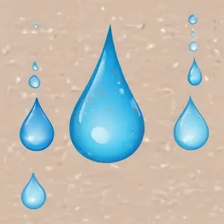 water drops clip art