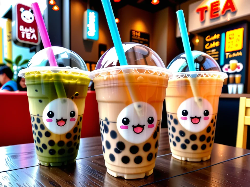 bubble tea cute