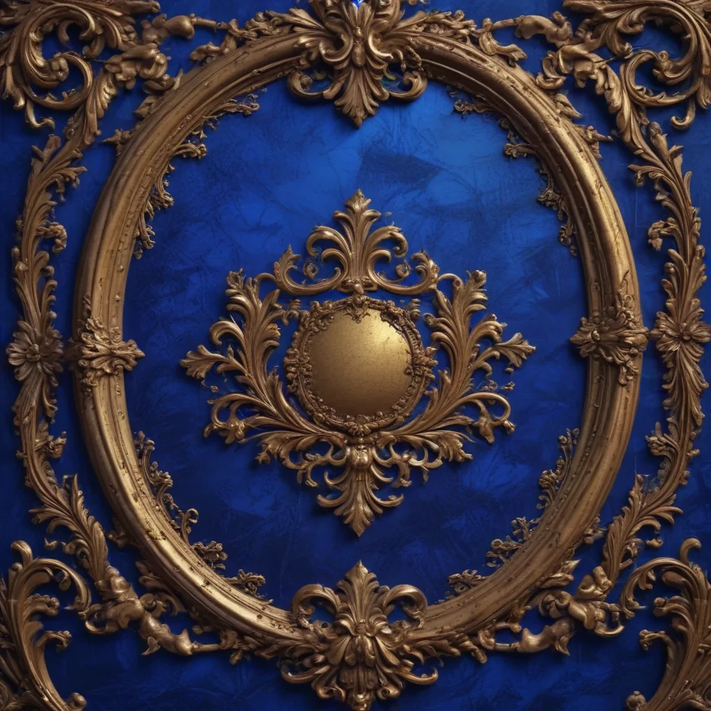 royal blue background aesthetic