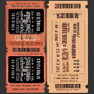 concert tickets png