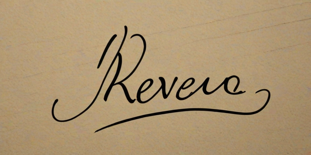 kevin in cursive