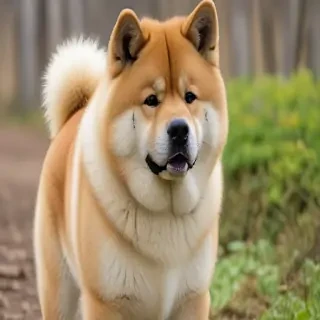 akita chow dog breed