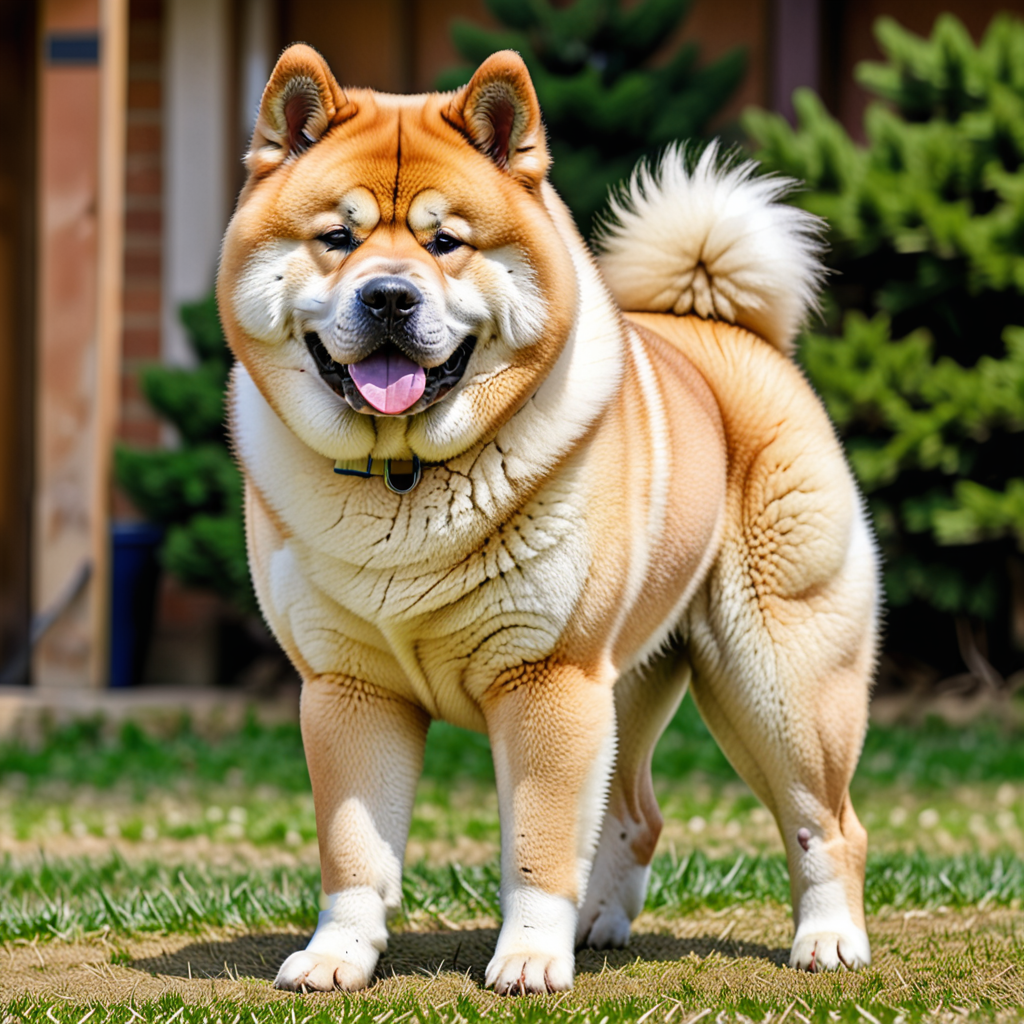 akita chow dog breed