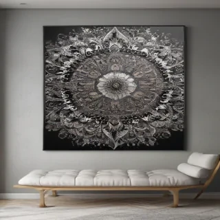 wall art mock up