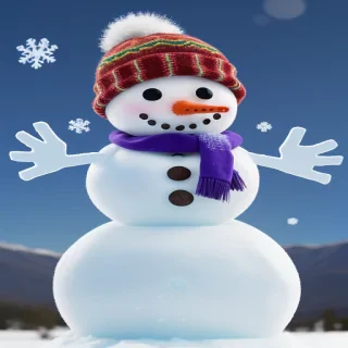 png snowman