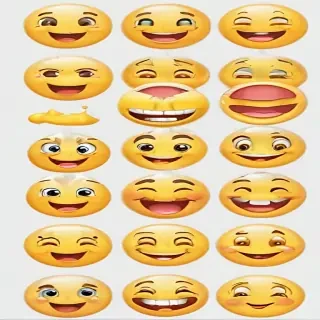 smiling emoji transparent