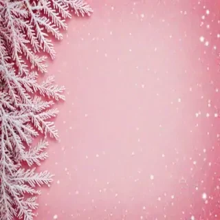 pink winter background
