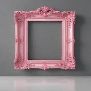 pink frame png