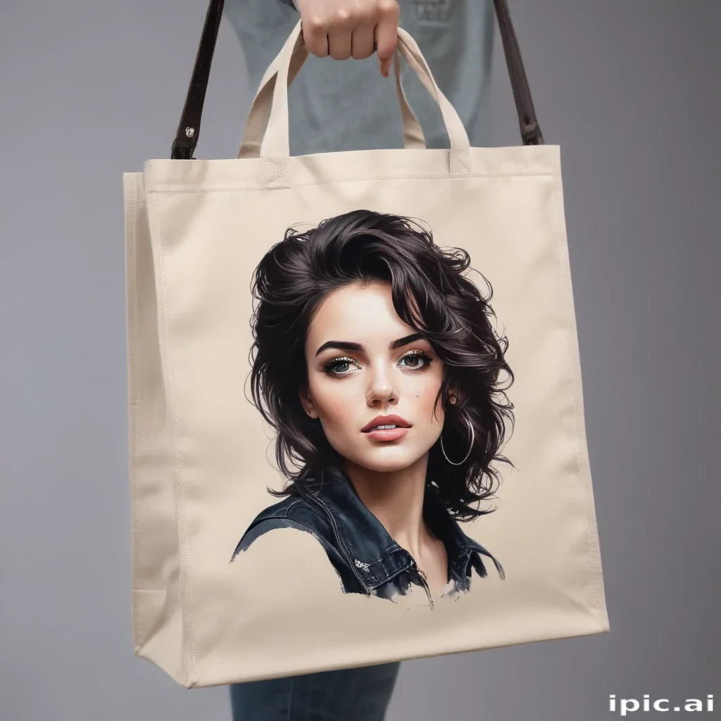 canvas bag mockup