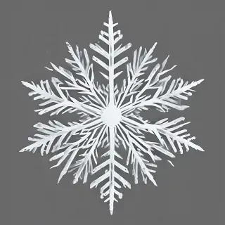 snowflake clipart free