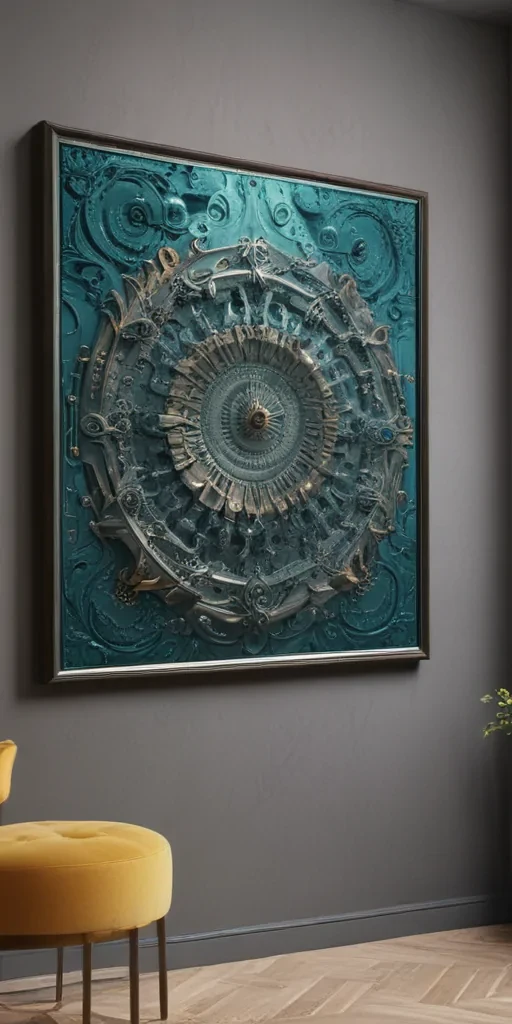 wall art mock up