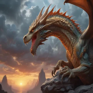 dragons background