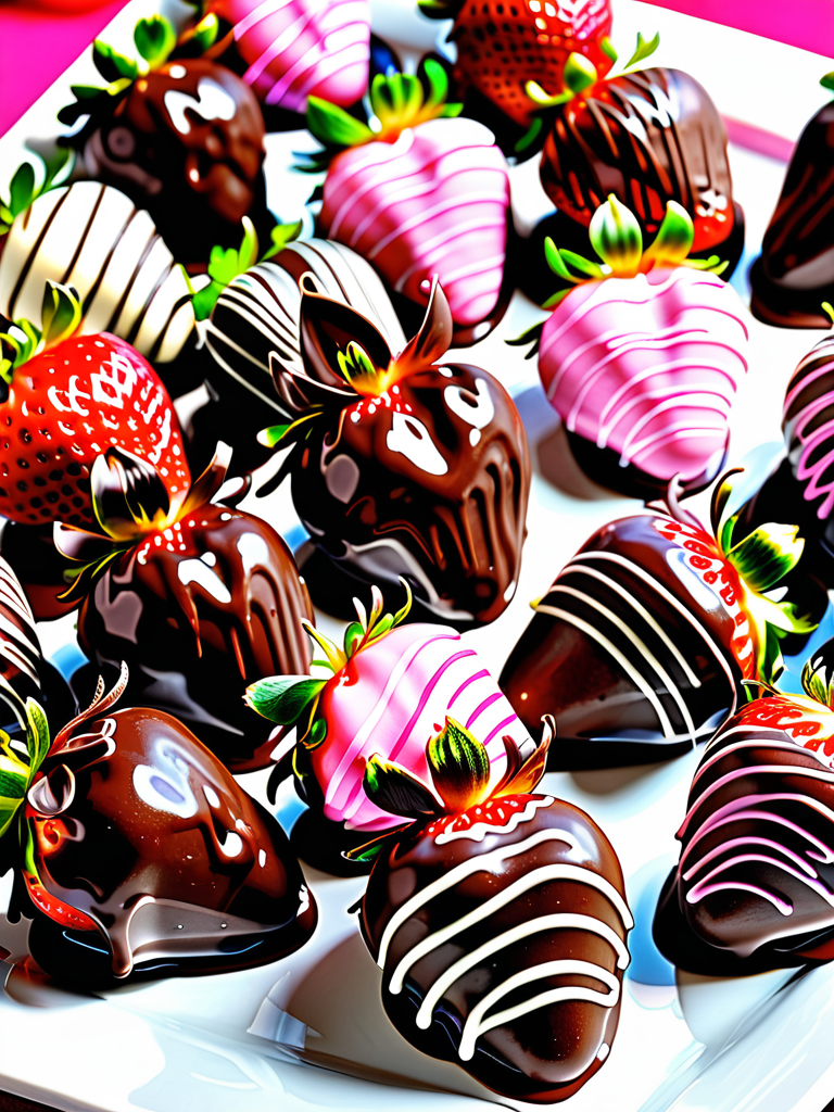 chocolate covered strawberries valentine's day